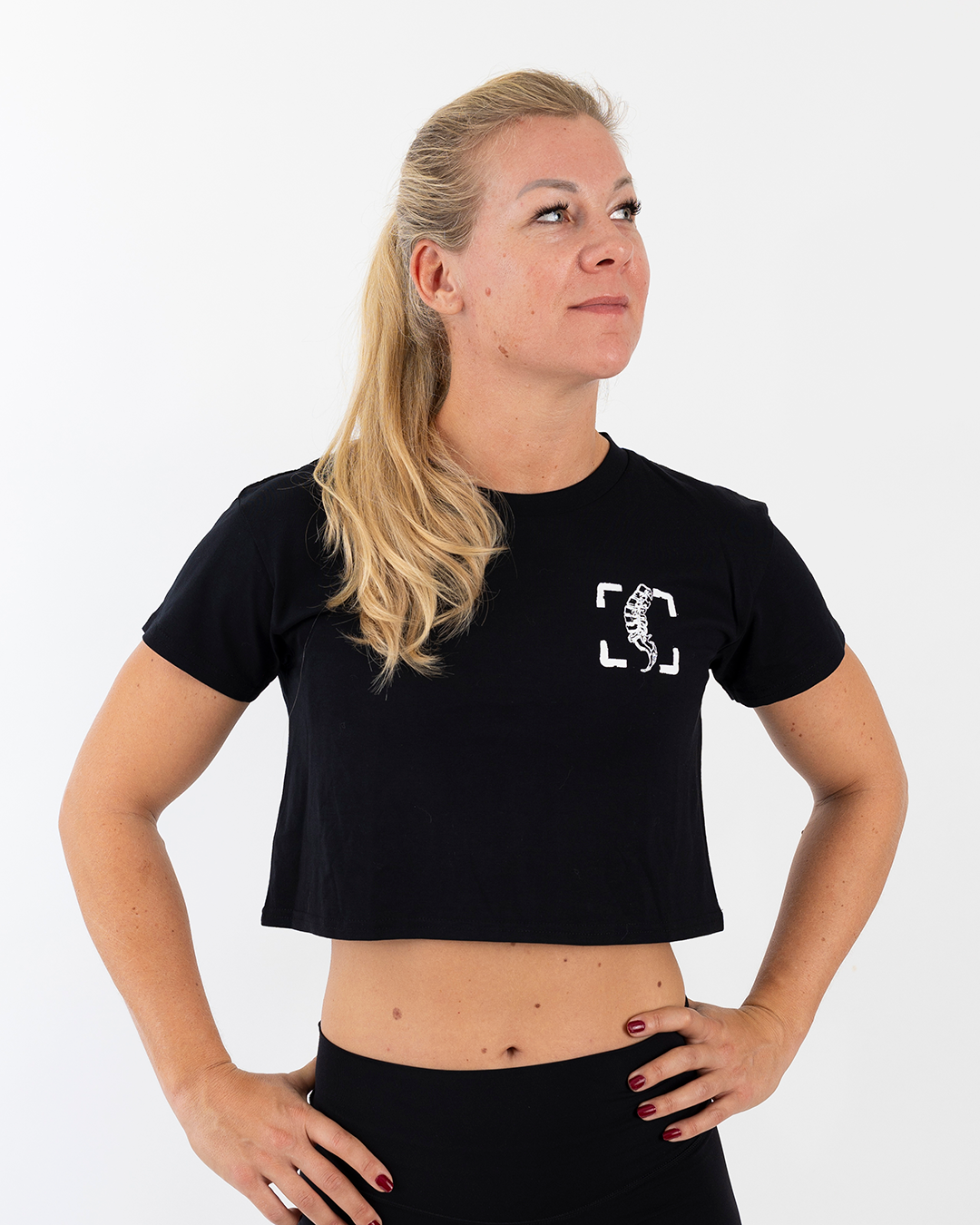 Back Breakers Logo - Zwarte Croptop