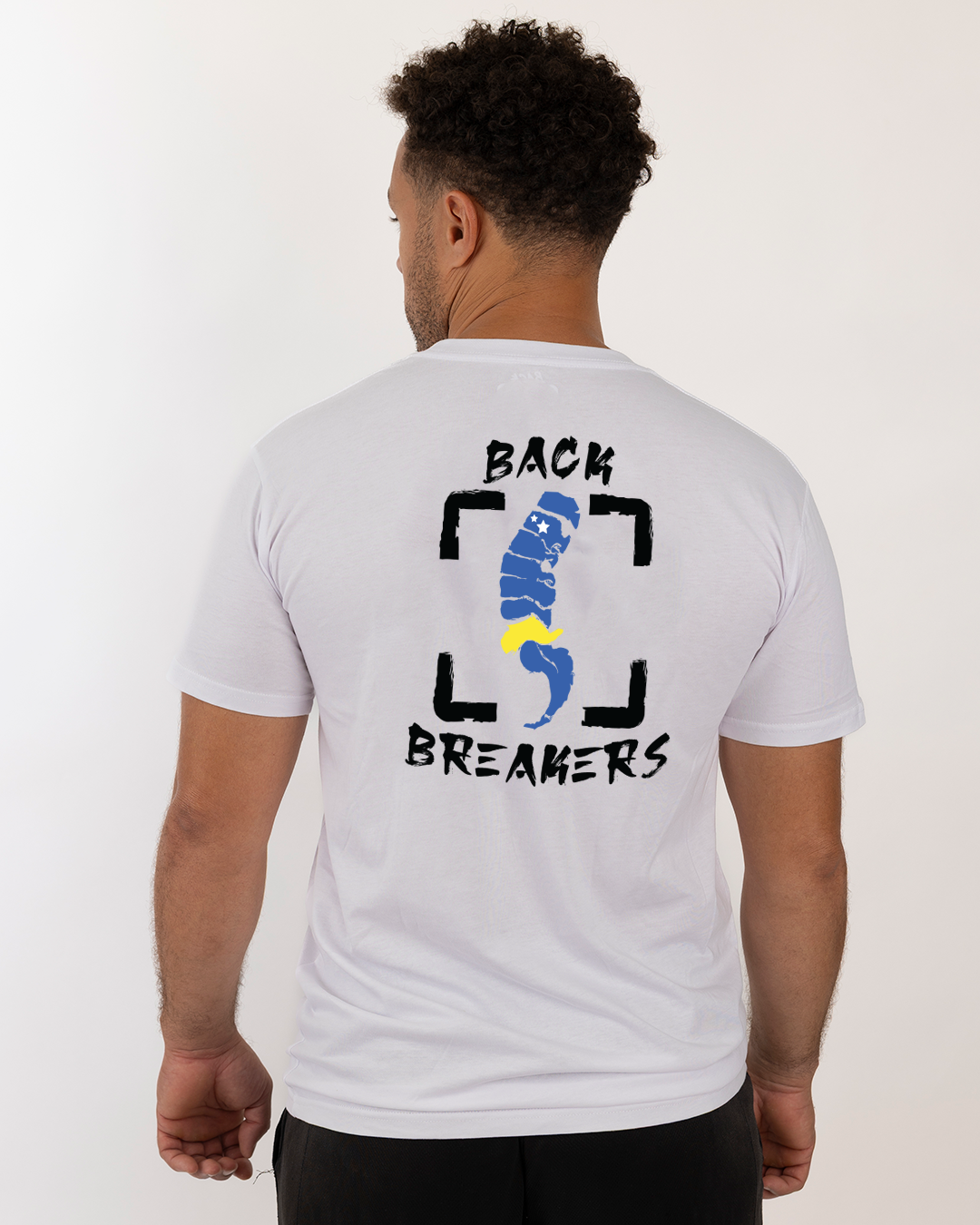 Bandera Curaçao - witte unisex T- shirt t shirt voor unisex - CrossFit en workout kleding